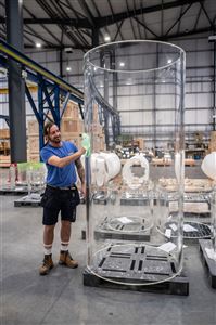 食品加工用亚克力柱体