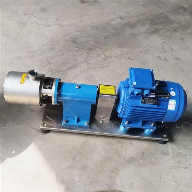 龍耀18.5KW食藥用固液混合乳化泵