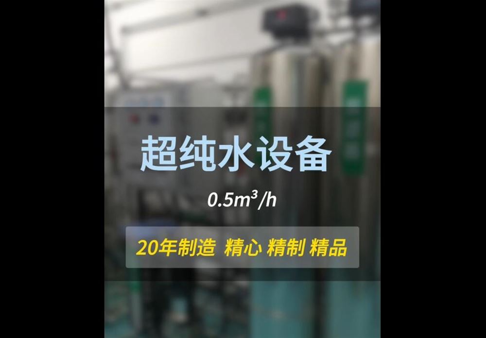 超純水設(shè)備0.5㎡h