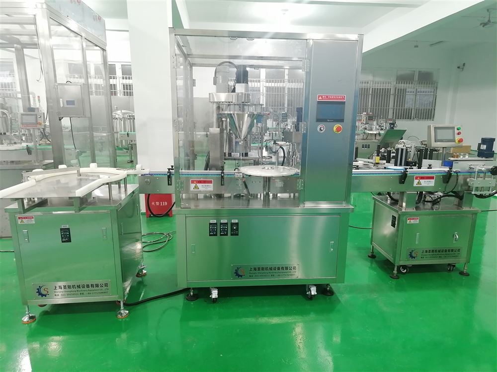 精度高不漏粉！上海圣剛單頭粉末灌裝機(jī)來(lái)襲