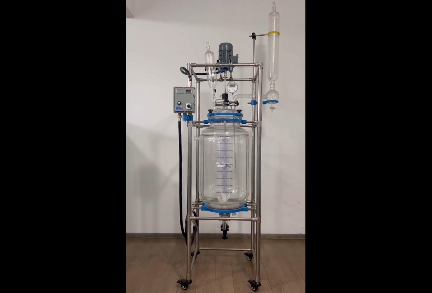 防爆雙層玻璃反應釜