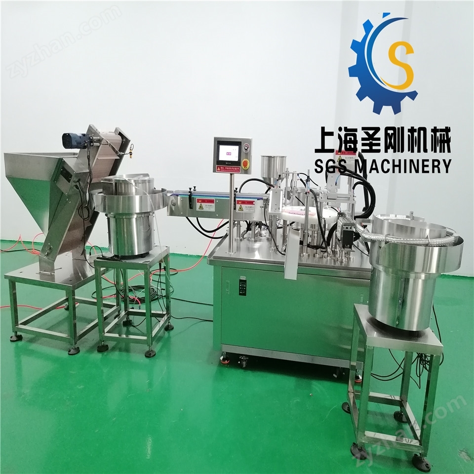 全自動(dòng)60ml丙烯顏料灌裝機(jī)