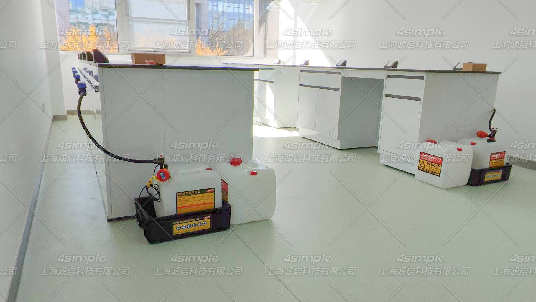 服務案例/濾啟科技4simple廢液集中管路收集系統入駐北京市藥品檢驗研究院