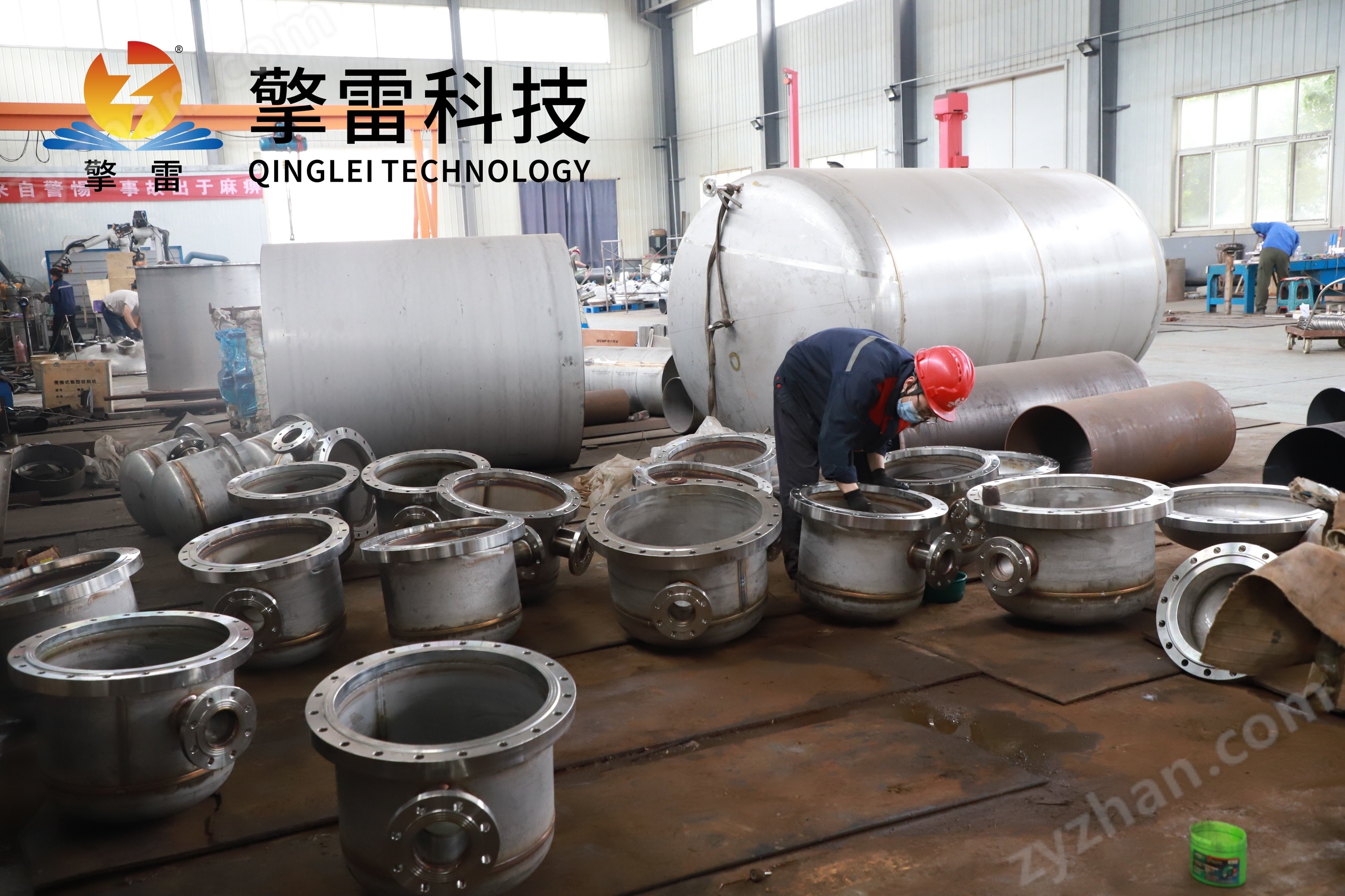 四管程列管式換熱器結構